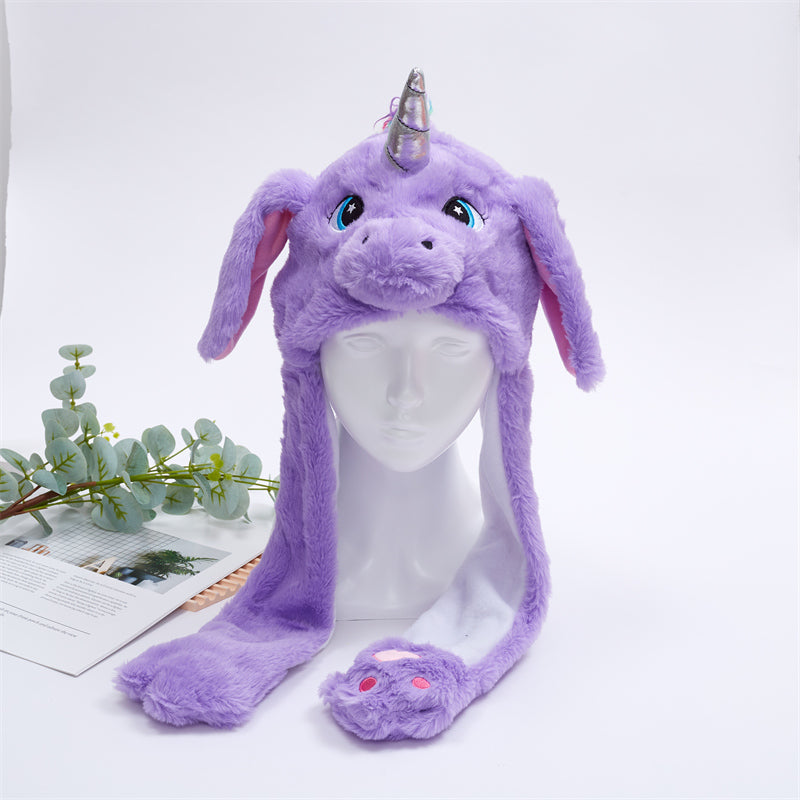 Bonnet mignon à oreilles mobiles