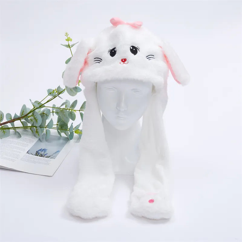 Bonnet mignon à oreilles mobiles