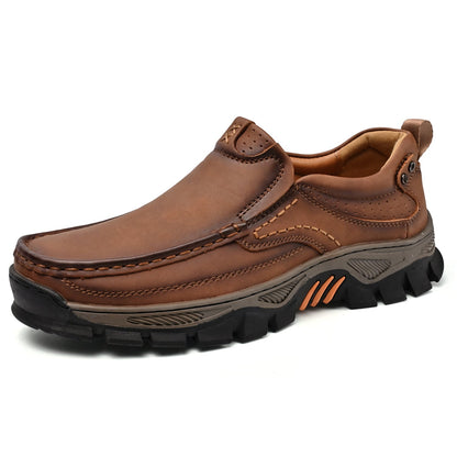 Boots orthopédiques mi-saison pour homme à semelle confortable
