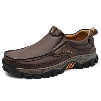 Boots orthopédiques mi-saison pour homme à semelle confortable