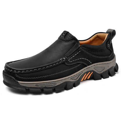 Boots orthopédiques mi-saison pour homme à semelle confortable