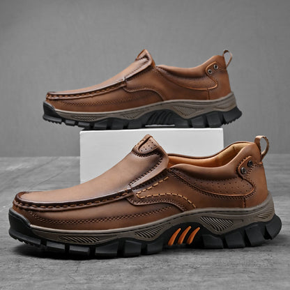 Boots orthopédiques mi-saison pour homme à semelle confortable