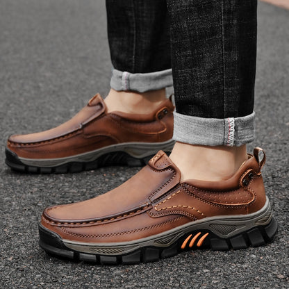 Boots orthopédiques mi-saison pour homme à semelle confortable