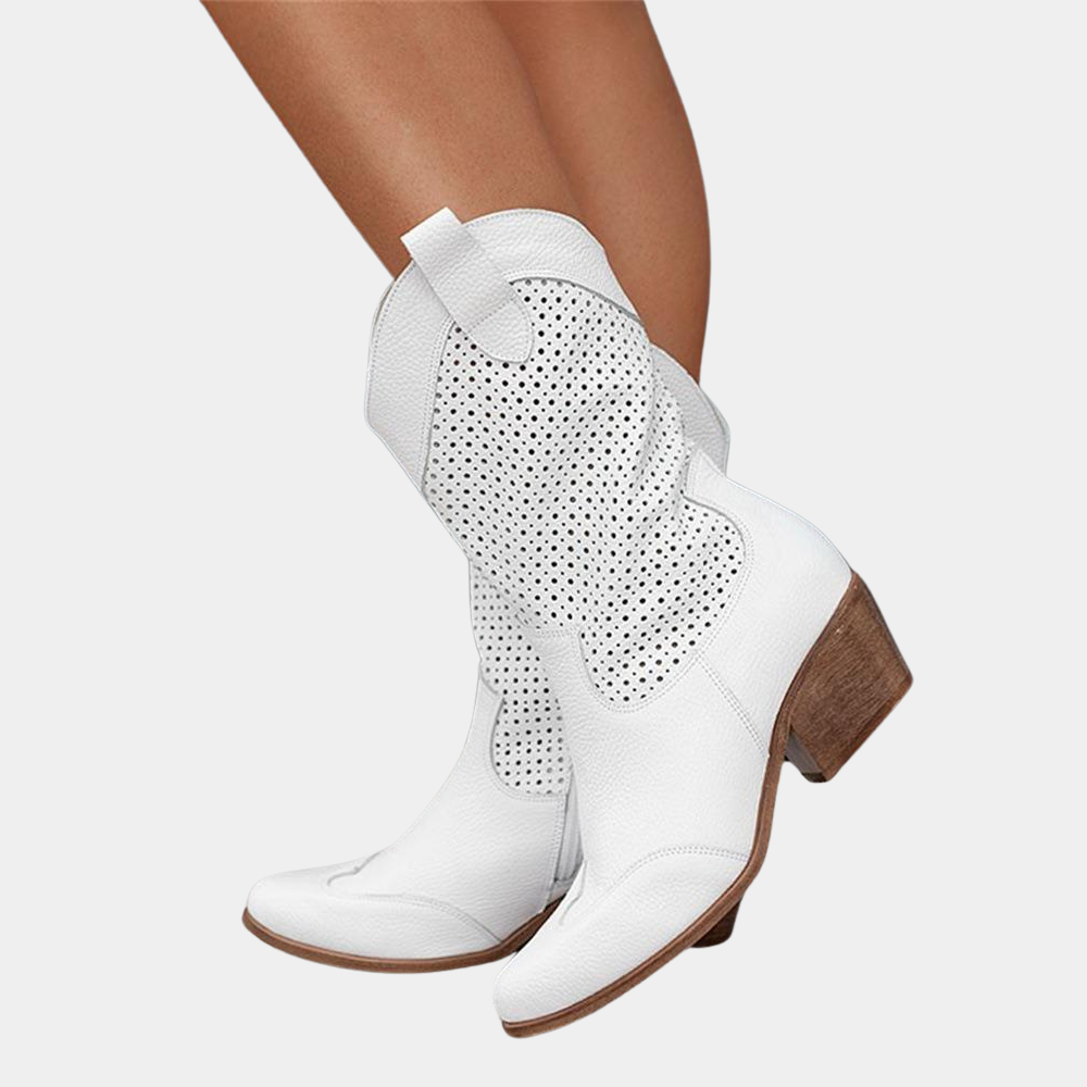 Bottes cowboy orthopédiques femme