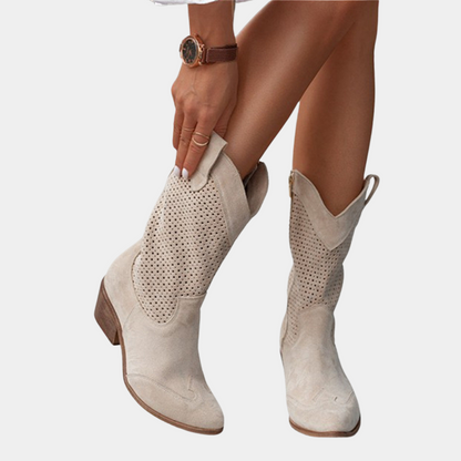 Bottes cowboy orthopédiques femme