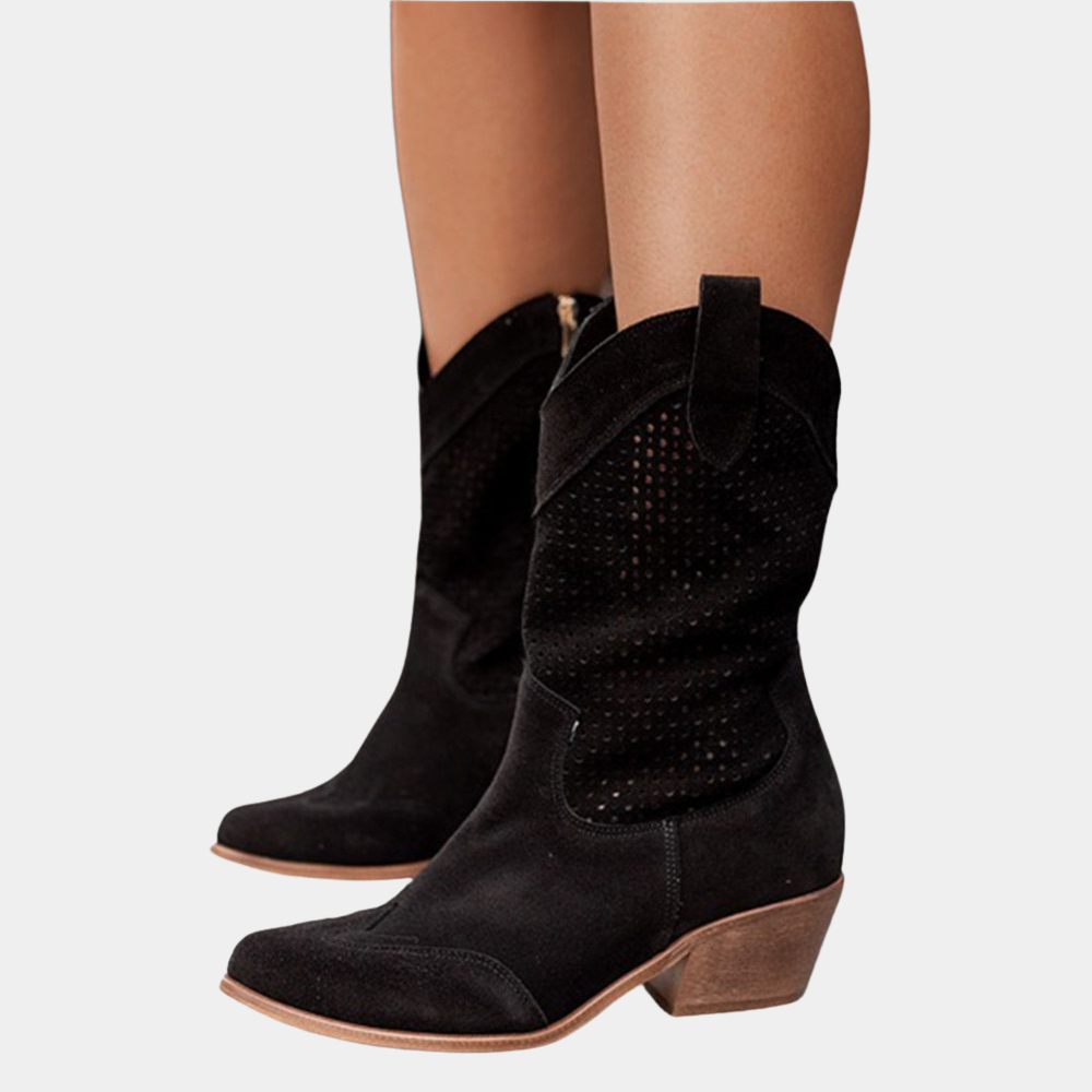 Bottes cowboy orthopédiques femme