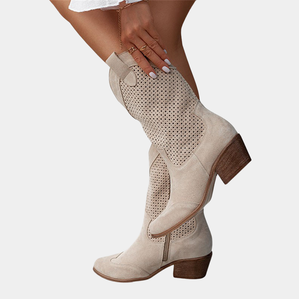 Bottes cowboy orthopédiques femme