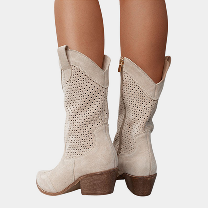 Bottes cowboy orthopédiques femme