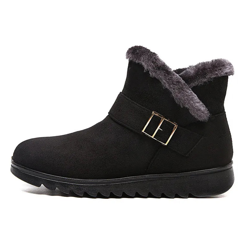 Bottes d’hiver en daim | élégantes et confortables