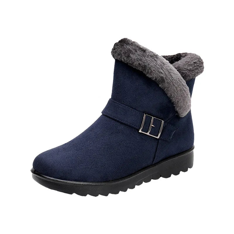 Bottes d’hiver en daim | élégantes et confortables