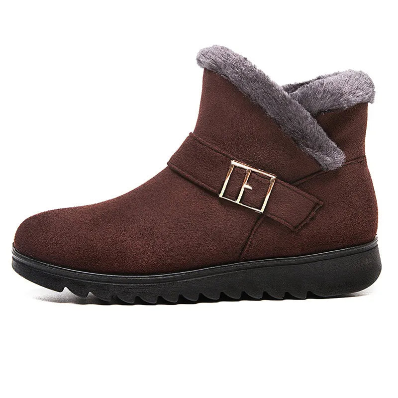 Bottes d’hiver en daim | élégantes et confortables