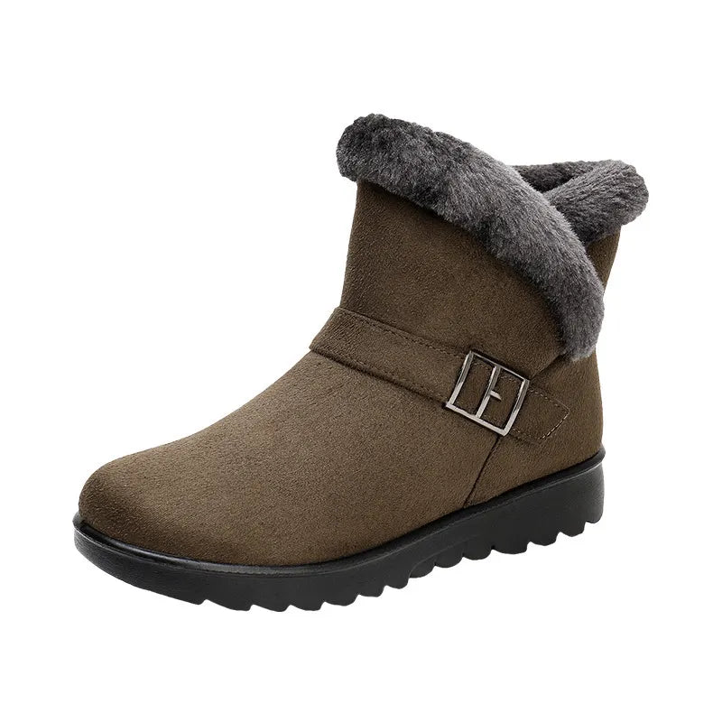 Bottes d’hiver en daim | élégantes et confortables