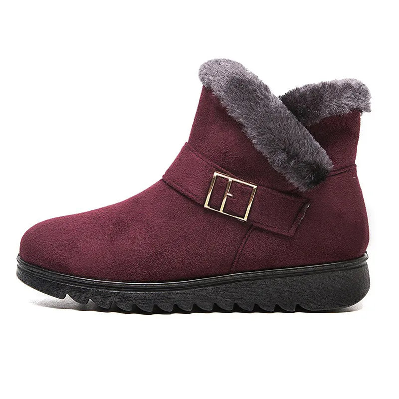 Bottes d’hiver en daim | élégantes et confortables
