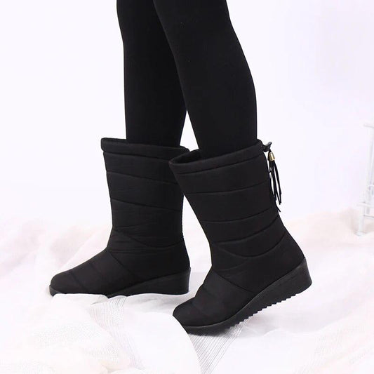 Bottes d’hiver femme très chaudes et douces - modèle 2025