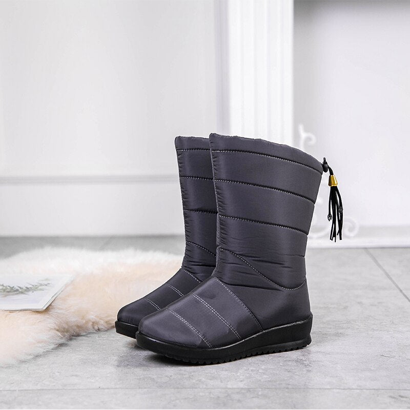 Bottes d’hiver femme très chaudes et douces - modèle 2025