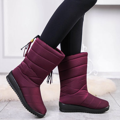 Bottes d’hiver femme très chaudes et douces - modèle 2025