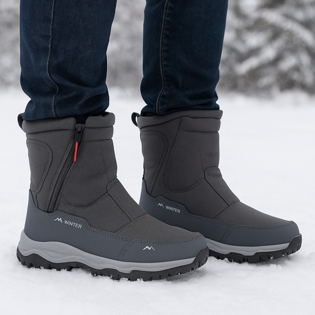 Bottes d'hiver imperméables et isolantes