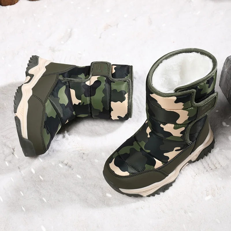 Bottes de neige imperméables pour enfants