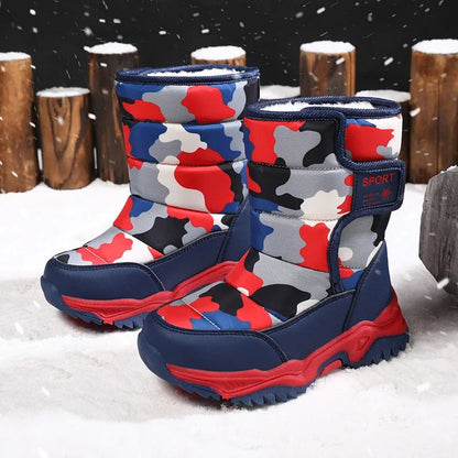 Bottes de neige imperméables pour enfants