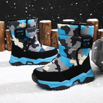 Bottes de neige imperméables pour enfants