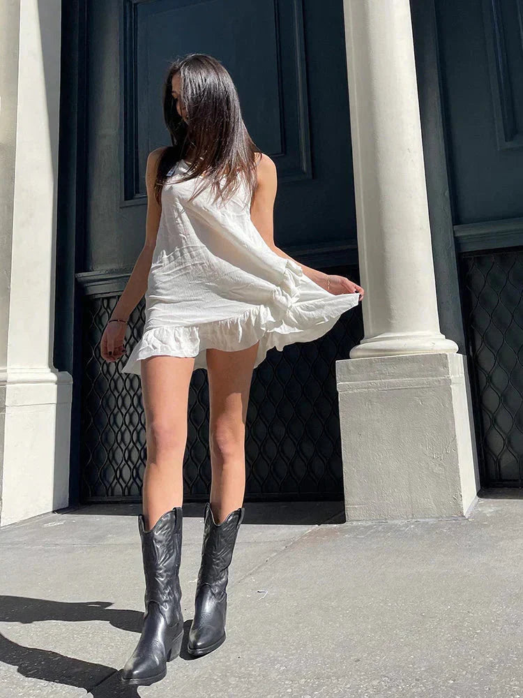 Bottes western élégantes pour femme