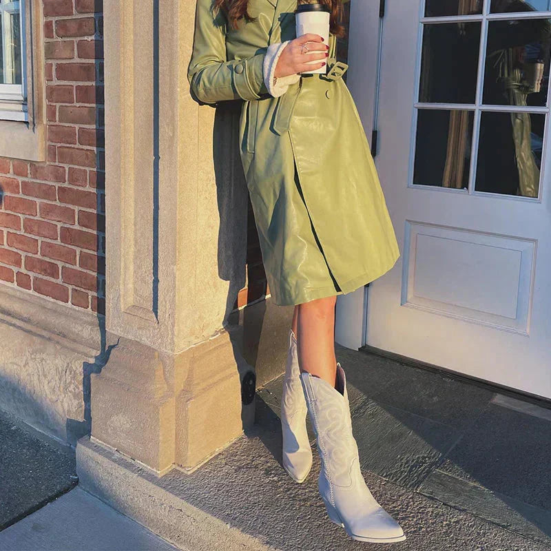 Bottes western élégantes pour femme