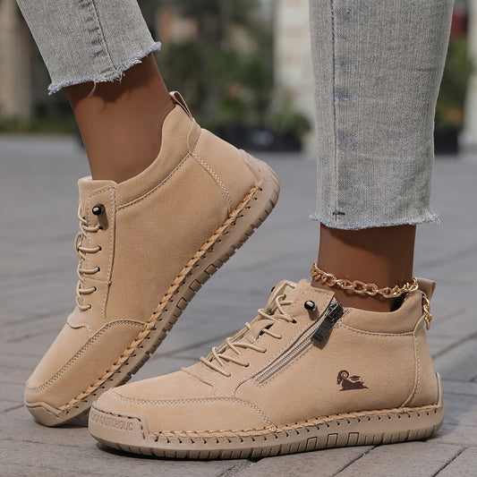 Bottines à lacets femme