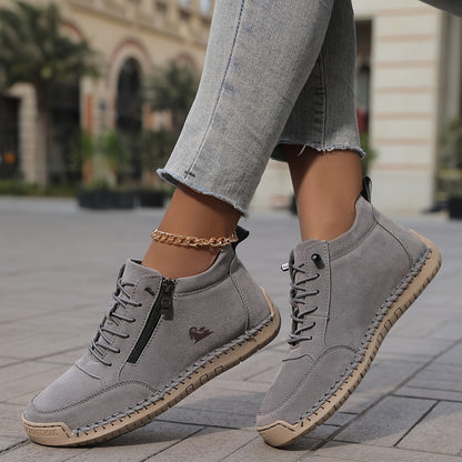 Bottines à lacets femme