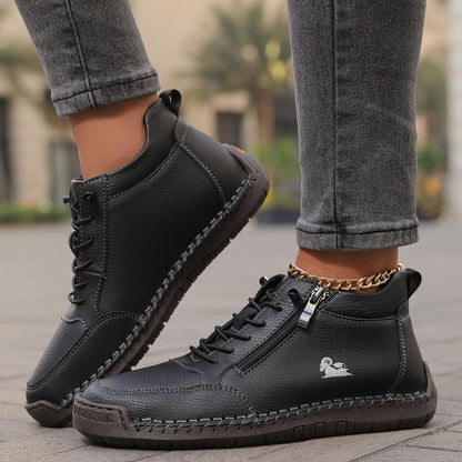 Bottines à lacets femme
