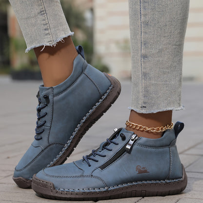 Bottines à lacets femme
