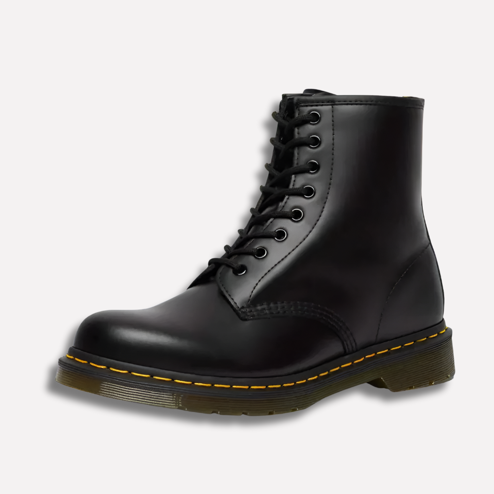Bottines à lacets robustes
