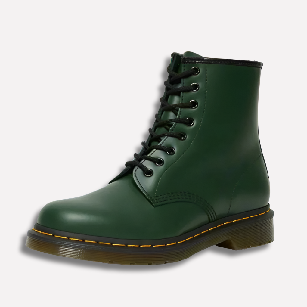 Bottines à lacets robustes