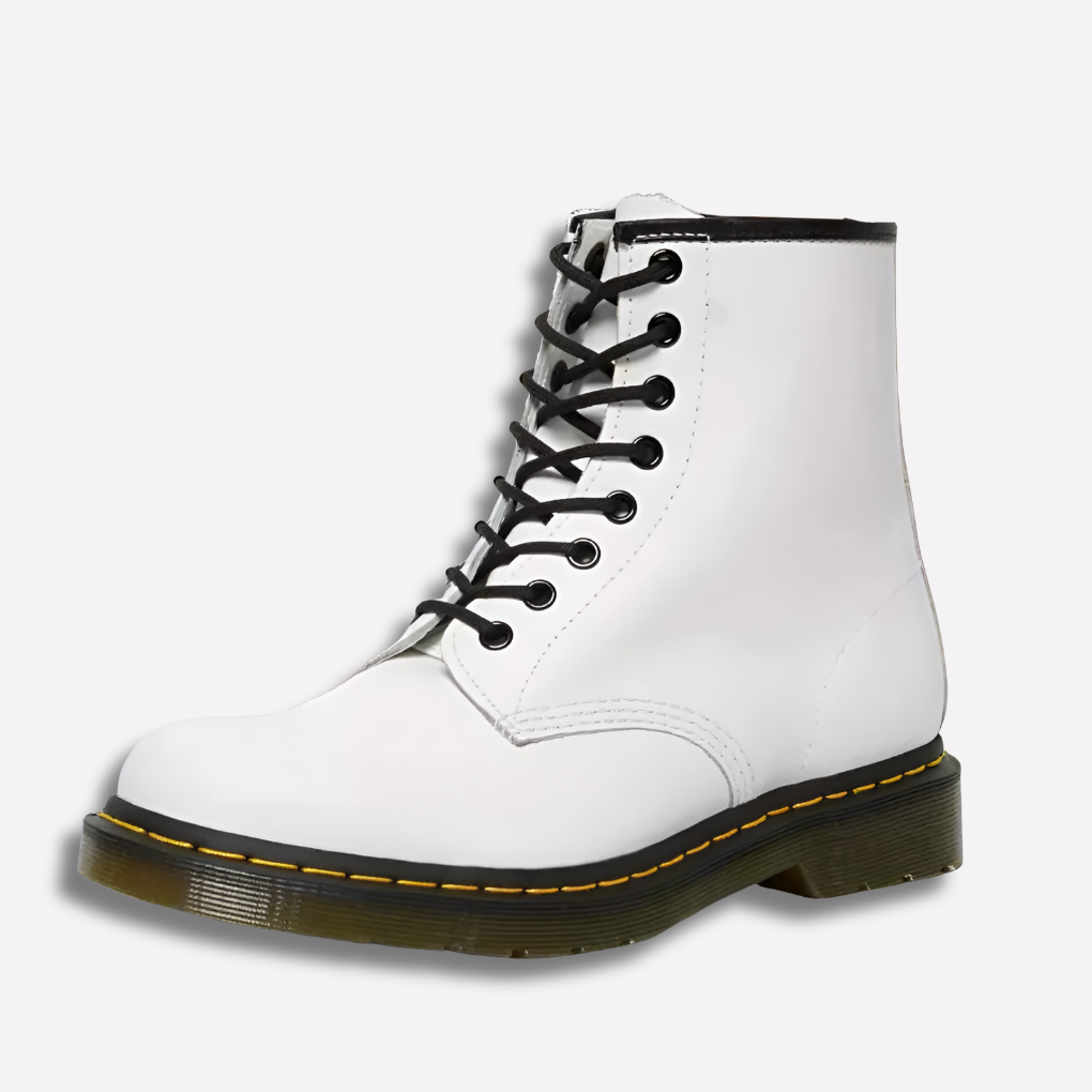 Bottines à lacets robustes
