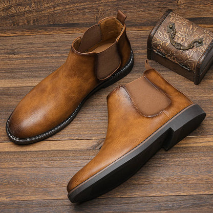 Bottines Chelsea à enfiler pour homme