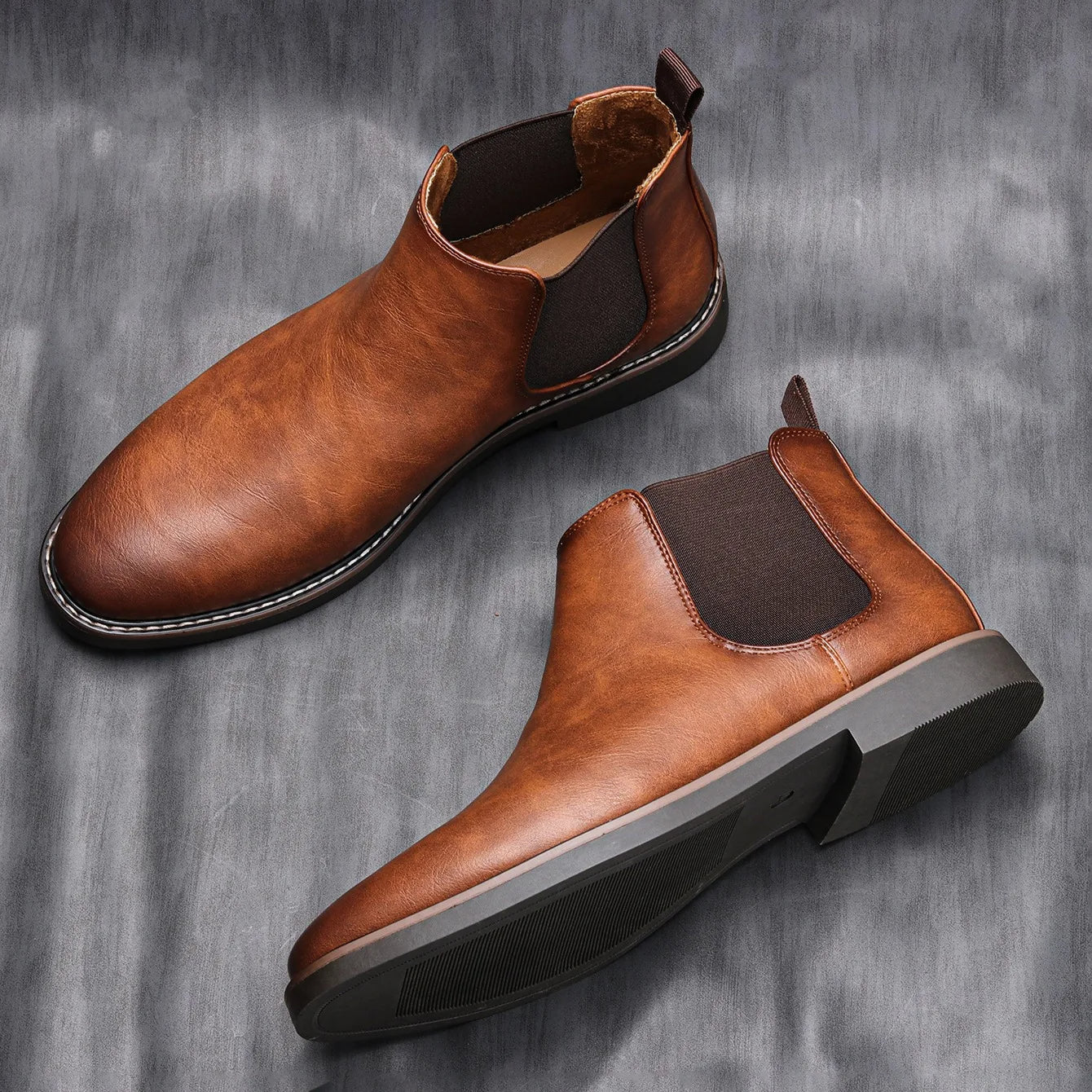 Bottines Chelsea à enfiler pour homme
