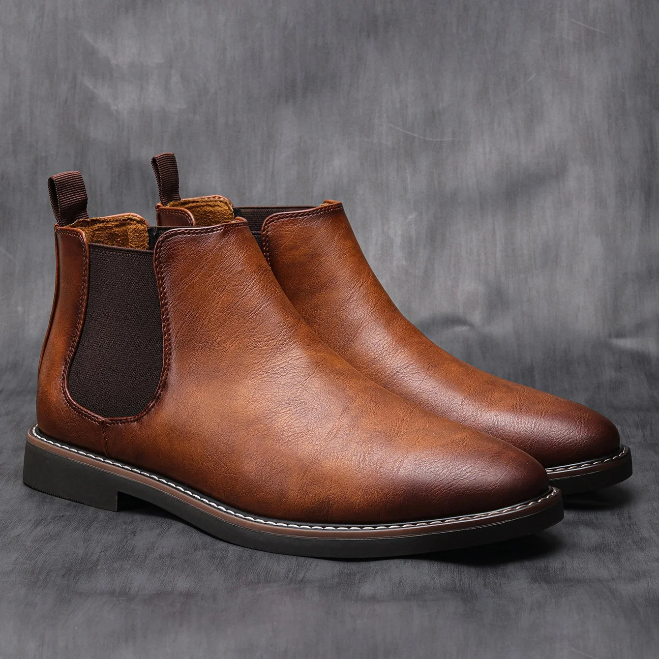 Bottines Chelsea à enfiler pour homme