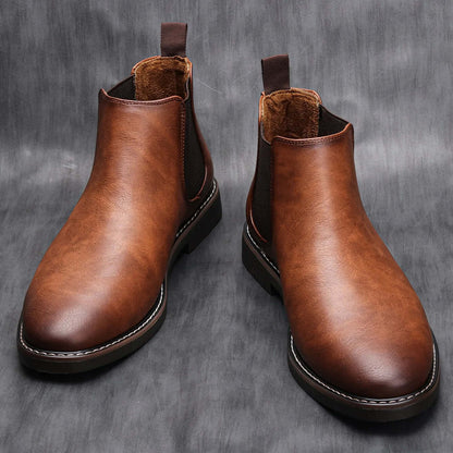 Bottines Chelsea au design intemporel pour homme