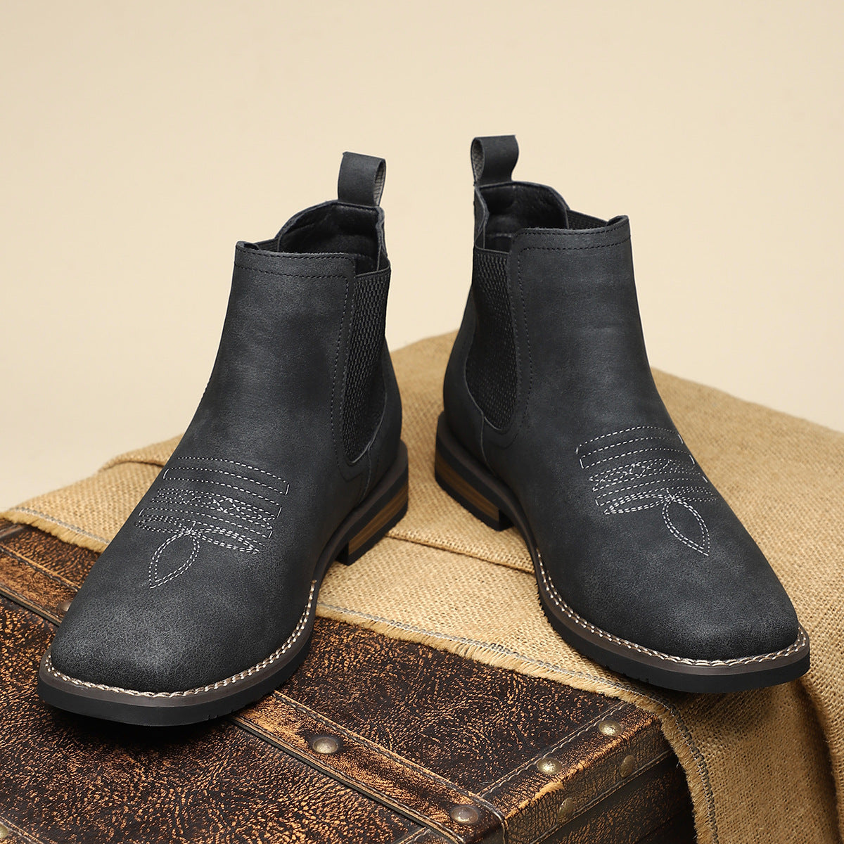 Bottines Chelsea élégantes pour homme