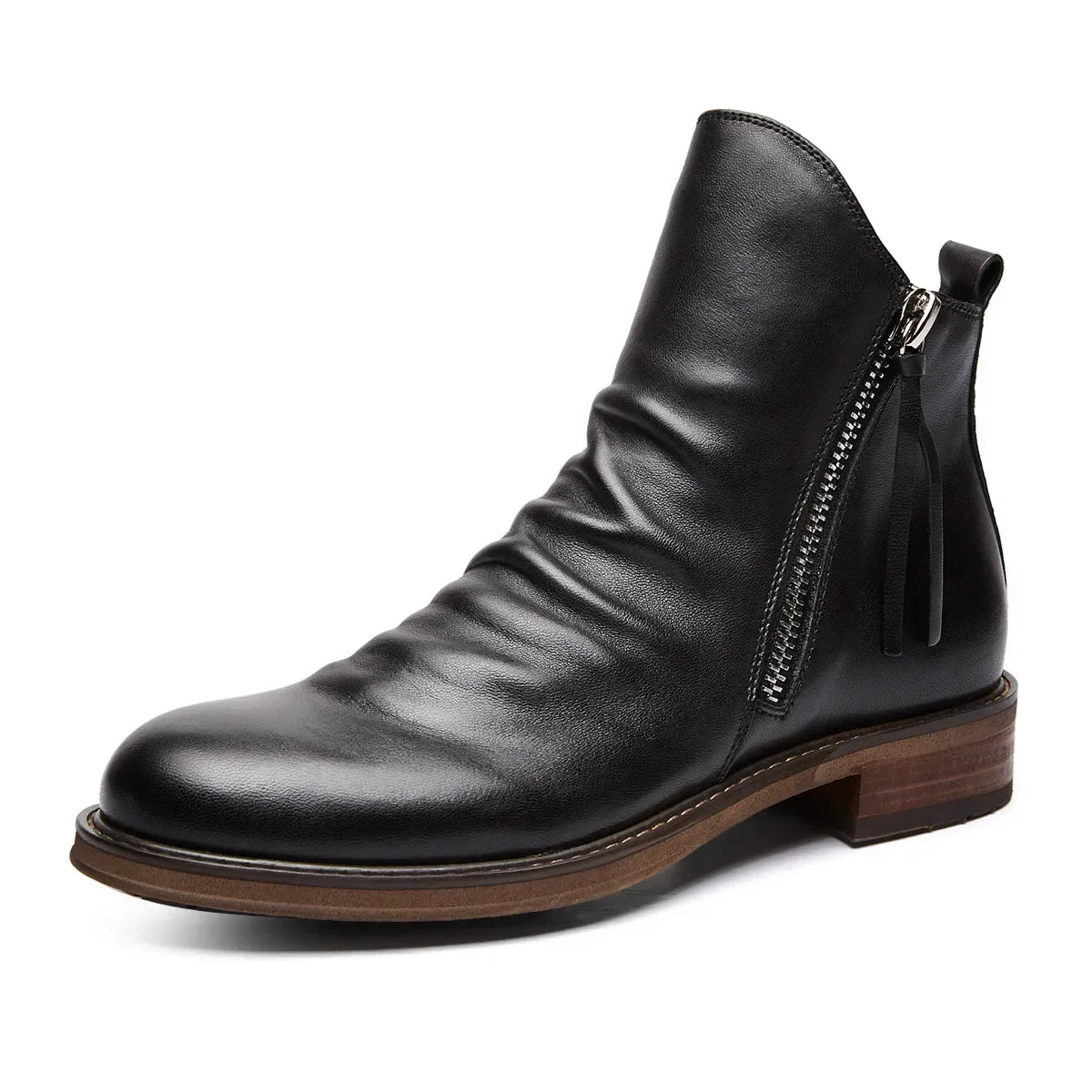 Bottines Chelsea en cuir