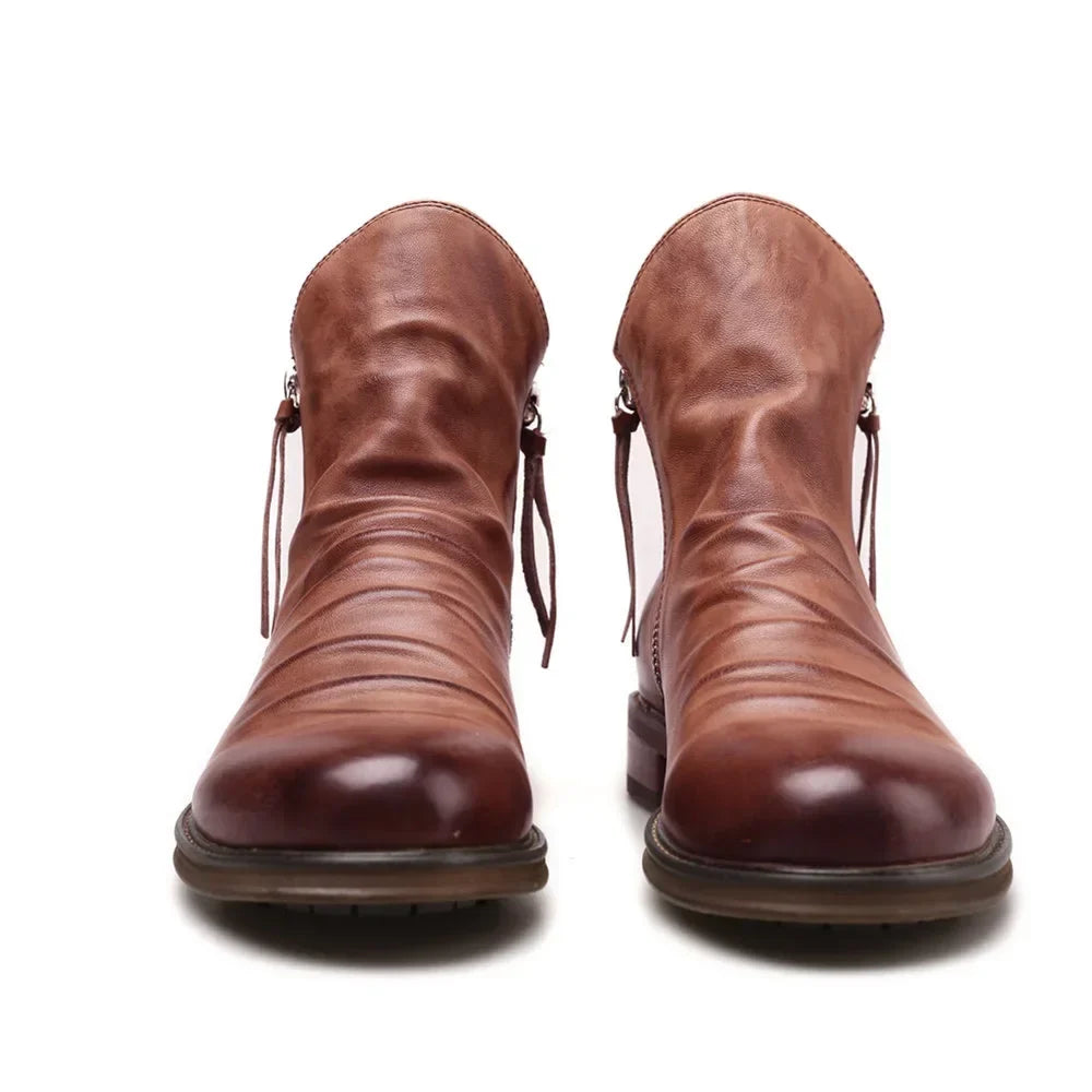 Bottines Chelsea en cuir