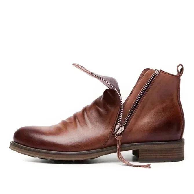 Bottines Chelsea en cuir