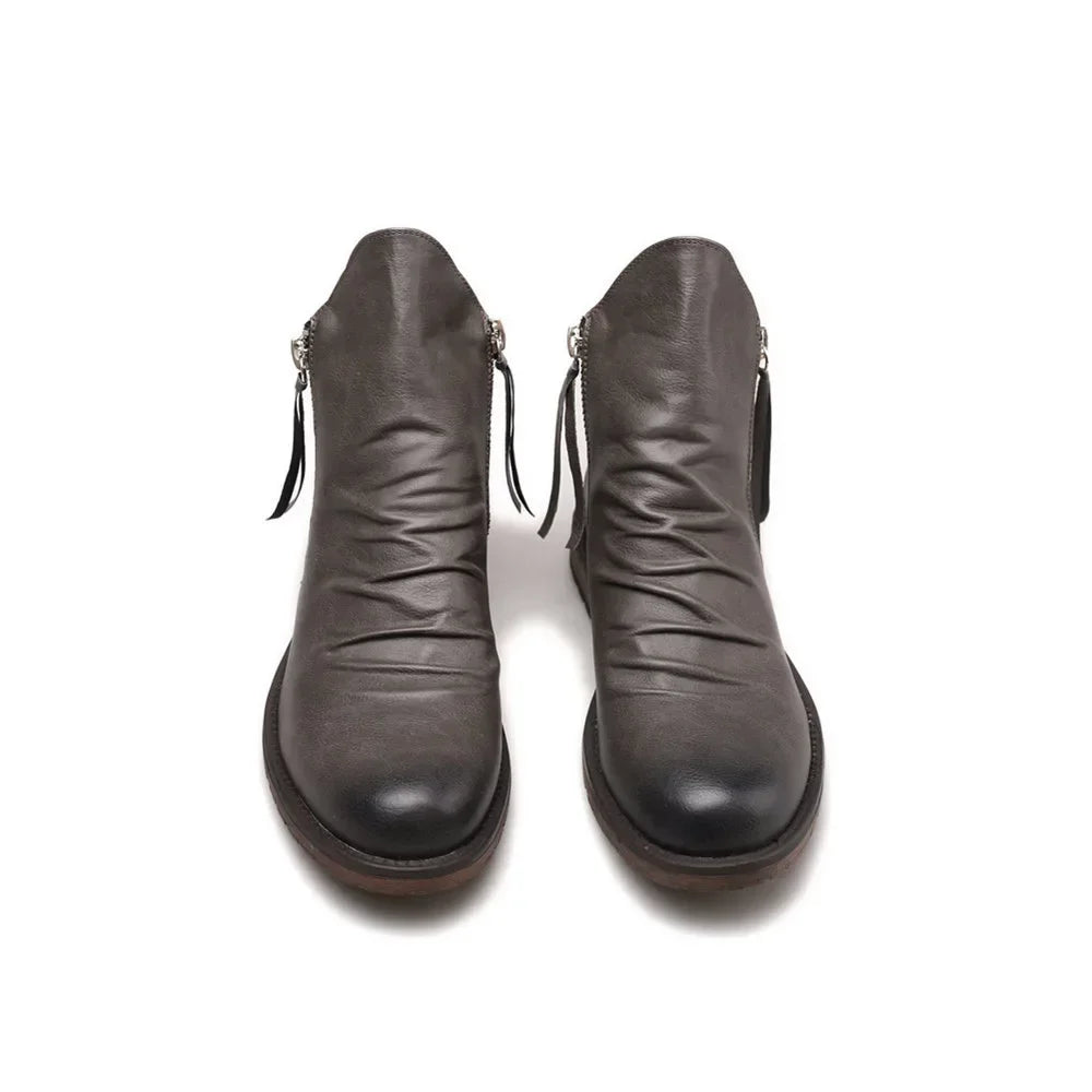 Bottines Chelsea en cuir