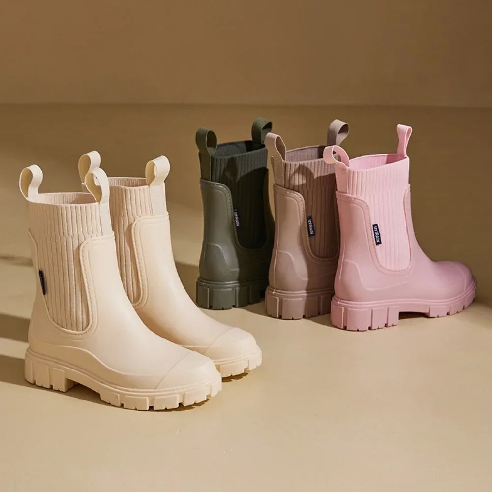 Bottines Chelsea imperméables - antidérapantes et confortables