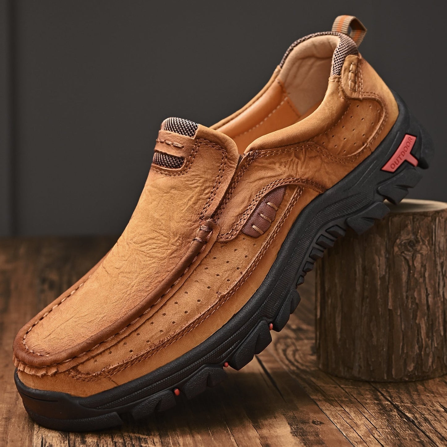 Bottines de transition orthopédiques pour homme à semelle confortable