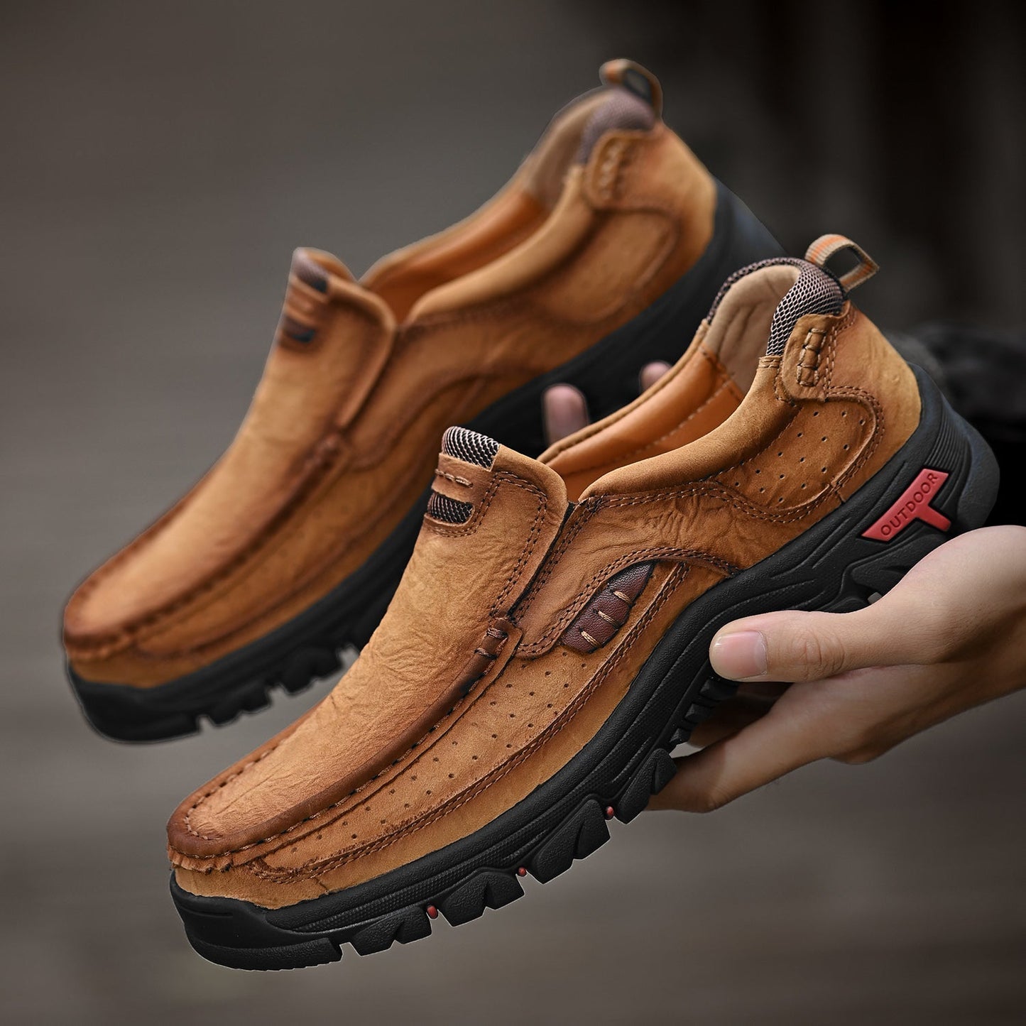 Bottines de transition orthopédiques pour homme à semelle confortable