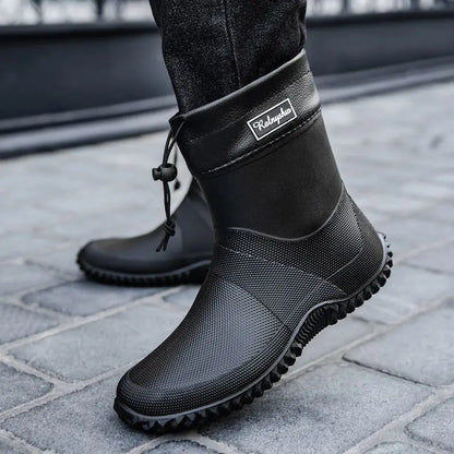 Bottines de travail imperméables à la cheville pour homme