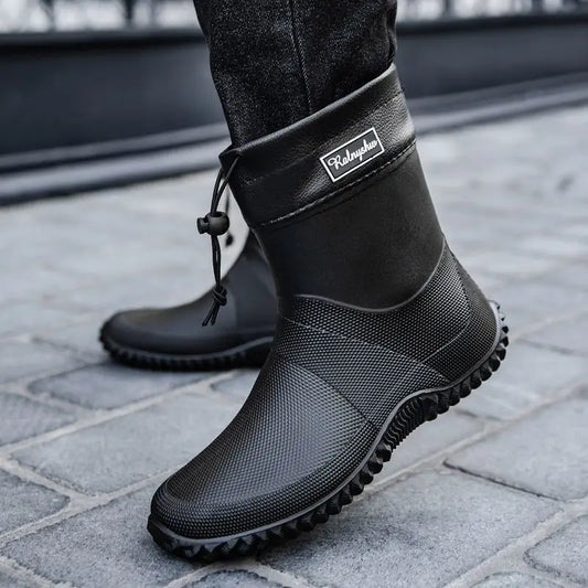 Bottines de travail imperméables à la cheville pour homme