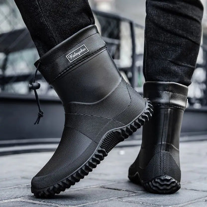Bottines de travail imperméables à la cheville pour homme