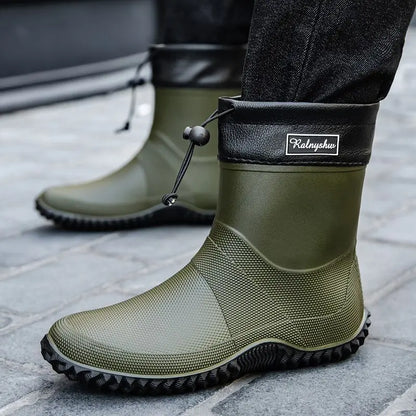 Bottines de travail imperméables à la cheville pour homme