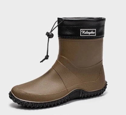 Bottines de travail imperméables à la cheville pour homme